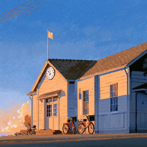 朝の市役所